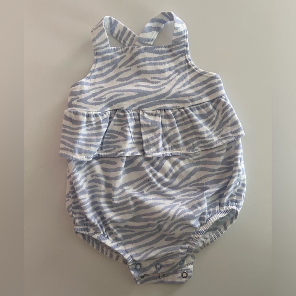 12 month old Carter’s Zebra Print Romper